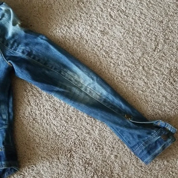 Pistola Distressed Denim Jean Jacket - Picture 6 of 6